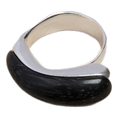 FOUNDRYBOUNDARY月牙切果戒指