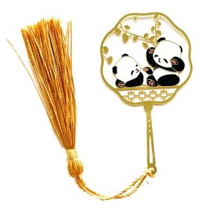 成都文创熊猫书签礼盒基地纪念品周边中国风礼物送老外毕业伴手礼