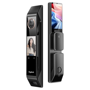 戴司3D人脸识别智能门锁指纹锁猫眼密码锁全自动防盗门静脉智能锁