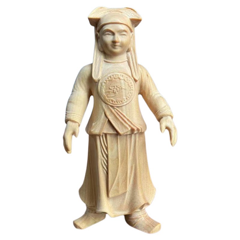 王朝马汉张龙赵虎木雕五方童子