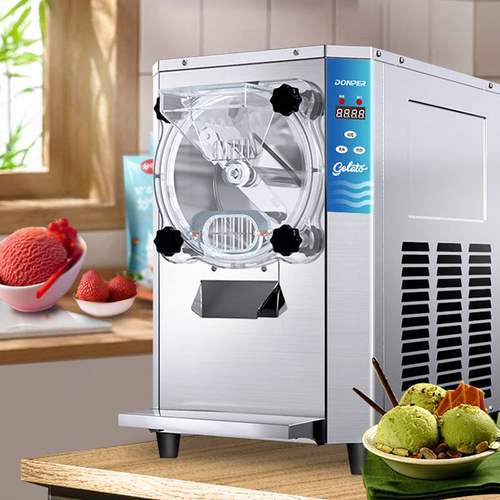 DONPER东贝全自动意大利硬质冰淇淋机gelato豆沙牛乳挖球雪糕机