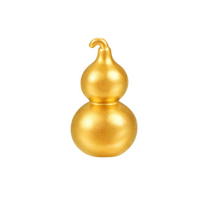 明牌珠宝古法黄金多福葫芦工艺品 足金发财葫芦小摆件AFQ0139