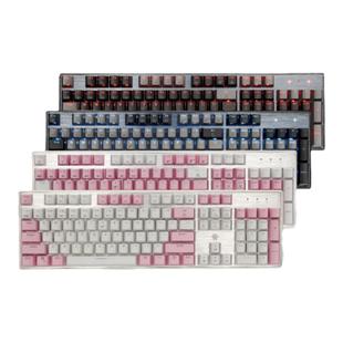 黑峡谷GK715机械键盘104键合金面板机械键盘电竞游戏/办公用凯华