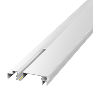 明装双眼皮一体线型灯免吊顶线形灯客厅天花发光顶角线灯槽线条灯