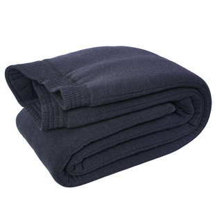 棉裤男中老年加厚宽松加肥高弹高腰大码驼绒保暖裤送爷爷老人礼物