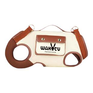 wakytu狗狗外出胸背带宠物背包猫狗小型犬牵引绳胸背带单肩斜挎包