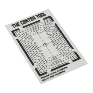 珍贵卡片放大镜居中评级板评分板球星卡卡牌收藏鉴定评级工具套装