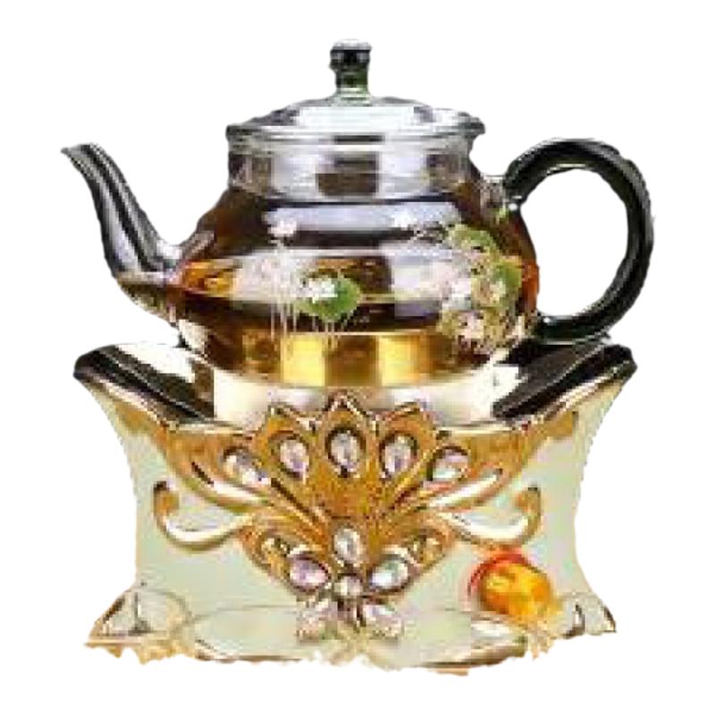 善而美新品电茶炉玻璃电烧茶壶电热烧水壶陶瓷养生壶功夫泡茶器