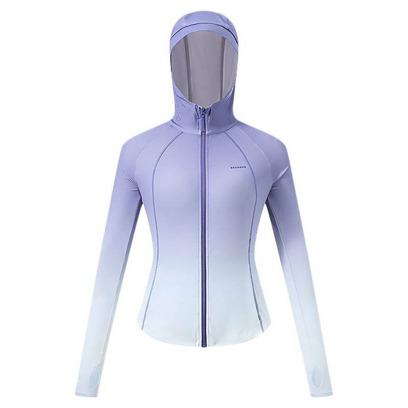 UPF100波司登显瘦连帽防晒服女