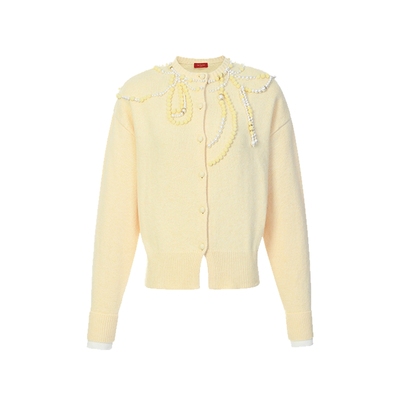 LEFAME聚酯纤维开衫针织开衫