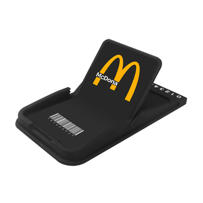 汽车导航手机支架麦当劳创意车载中控仪表台多功能防滑垫支撑架