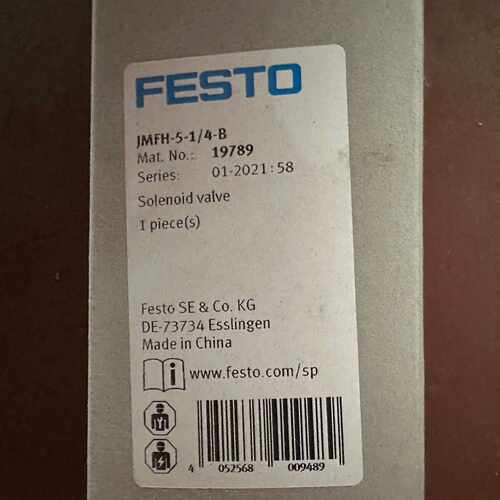 溢价-FESTO费斯托电磁阀JMFH514B