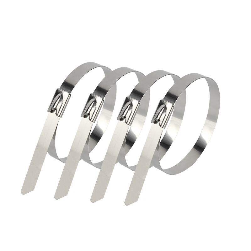 固万基304不锈钢扎带自锁收紧室外耐高温船用捆绑金属钢条扎丝