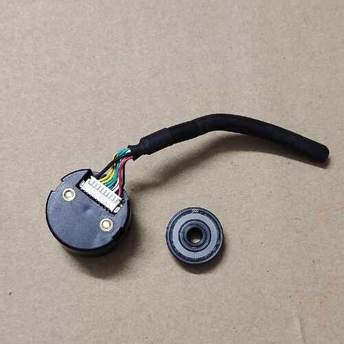 议价HS28A-LD-V12编码器，码盘内孔径5mm，图片实物拍维修