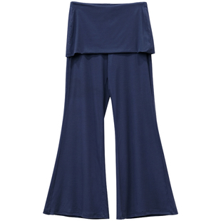 一三良品小个子 大长腿 温柔气质翻腰屁帘卫裤女夏修身显瘦休闲裤