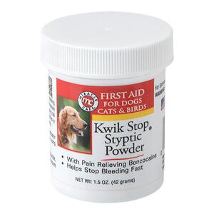 推荐美国KWIK STOP快克宠物指甲止血粉狗猫通用断甲断尾外伤药42g