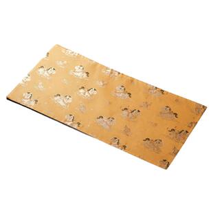 马年新款双面茶席家用中式加厚防水茶席桌旗茶桌布垫茶道配件