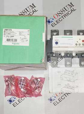 SCHNEIDERELECTRICLR9F7375热载继电器范围200330AMP快速发货