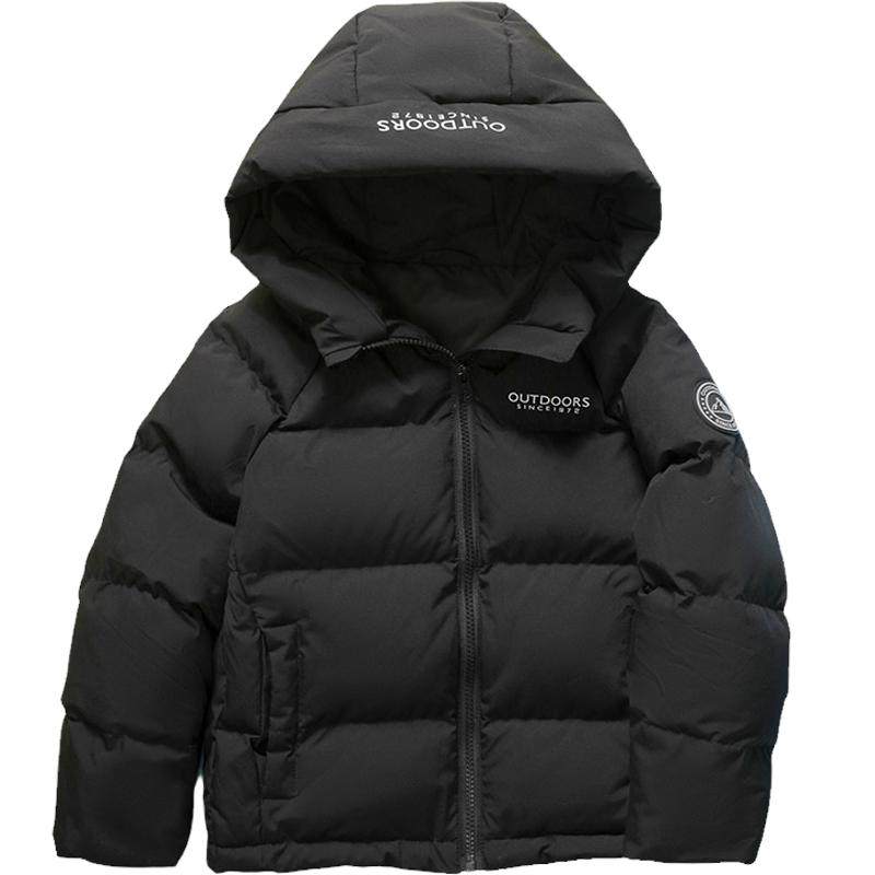 雅鹿2025新款儿童羽绒服男童女童宝宝中大童短款冬季加厚外套冬装