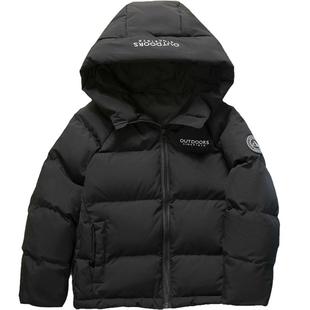 雅鹿2025新款儿童羽绒服男童女童宝宝中大童短款冬季加厚外套冬装