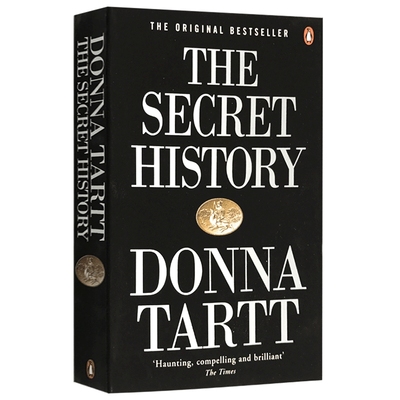 校园秘史 英文原版 The Secret History 金翅雀作者唐娜塔特作品 斯蒂芬金推荐 英文版推理悬疑惊悚侦探畅销小说 正版进口书籍
