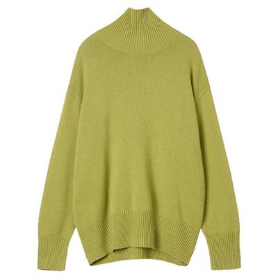 弹力修身打底简约羊毛毛衣