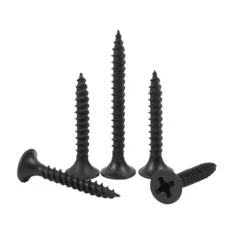 高强度干壁钉自攻螺丝木工钉黑色十字平头轻钢龙骨专用M3.5自攻丝