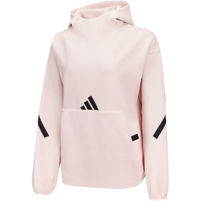 Adidas/阿迪达斯正品秋季大童宽松连帽针织休闲运动卫衣JF2818