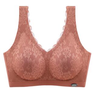 泰国乳胶内衣女无钢圈小胸聚拢舒适无痕收副乳防下垂背心式文胸罩
