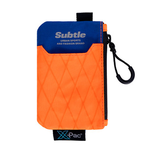 SUBTLE 2025新款X-PAC零钱证件卡包超薄耐用随身便携挂包男女通用