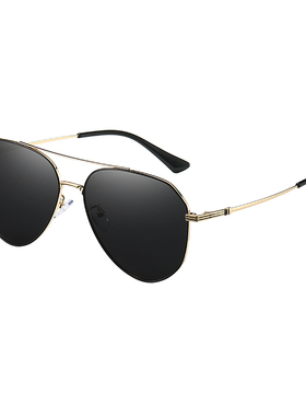 飞行员高清偏光太阳镜男开车专用