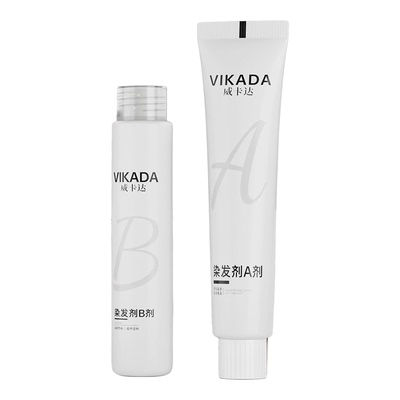 VIKADA免漂黑发直染植物染发膏