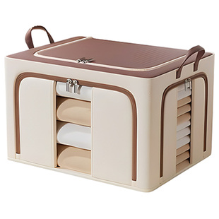 日本衣服收纳箱整理箱家用衣柜衣物百纳箱牛津布装羽绒服被子专用