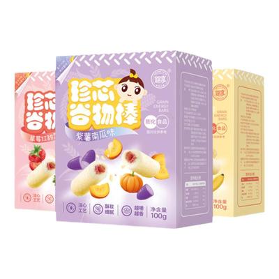 婴享珍芯谷物棒100g无小麦蛋奶