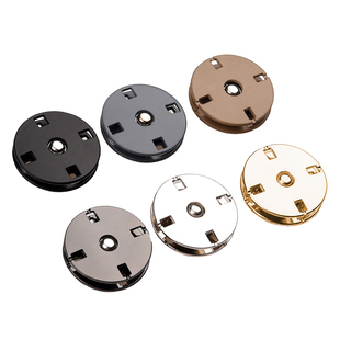 金属暗扣纽扣高档大衣按扣大号羊绒毛呢上衣女隐形衣服摁扣子母扣