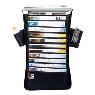 晨光文具书袋课桌收纳学生桌边挂书袋1800D高中生教室课桌神器桌边书挂袋多功能初中放书大容量桌面书本收纳