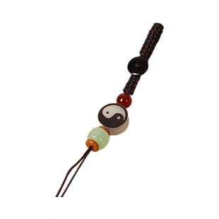 批发手工编织挂绳汽车钥匙扣挂件半成品绳平安款平结活扣挂饰配件