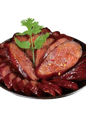 纯瘦肉麻辣香肠四川农家腊肠