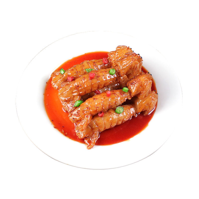 麻辣海参鲍鱼红油蛤蜊白灼虾模型