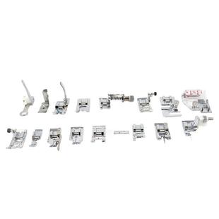 重机飞跃蝴蝶芳华胜家用多功能电动缝纫机压脚配件盒装套16种