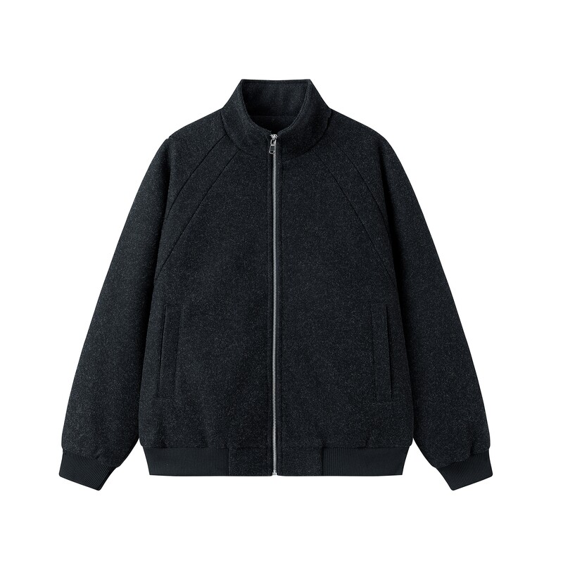 马克华菲立领男士保暖羽绒服新款