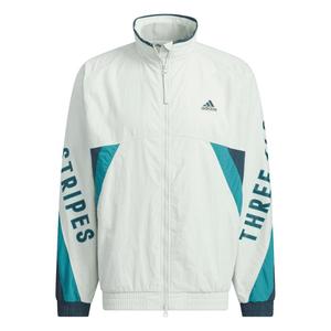 情侣款休闲宽松立领夹克外套男女adidas阿迪达斯官方轻运动IS5147
