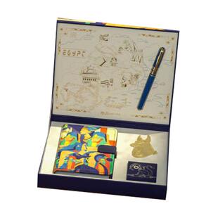 毕加索官方正品5523印度环球之旅钢笔笔记本高档礼盒男女士商务办公学生练字笔送礼礼品定制刻字精致生日礼物