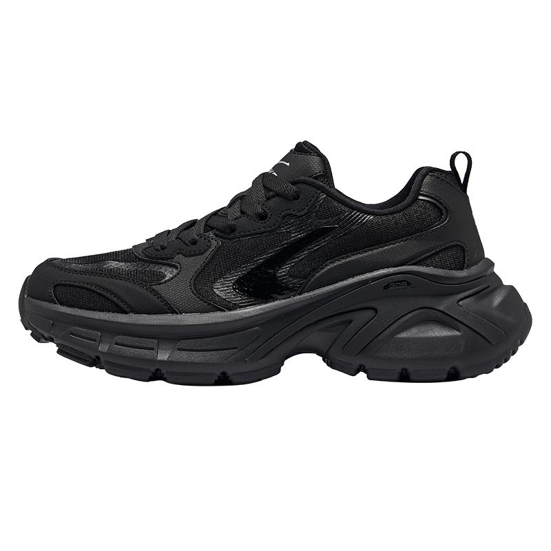 鸿星尔克雀跃运动鞋新款女鞋2025秋冬鞋子软底增高休闲鞋老爹鞋