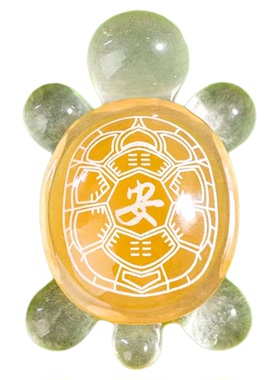 龟纹文字吉祥龟太爷潮玩对对碰