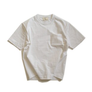 过载商店OVERSIZE白色纯棉蓝黑重磅宽松口袋男女基础款短袖T