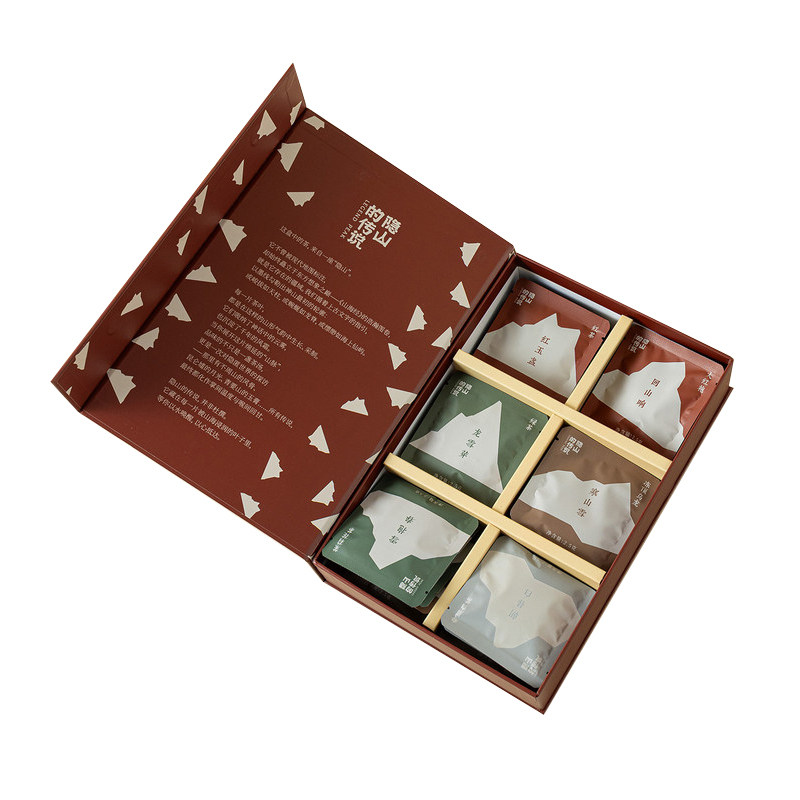 隐山的传说原叶红茶白茶黑茶绿茶乌龙冷泡茶包冷萃茶叶伴手礼12包