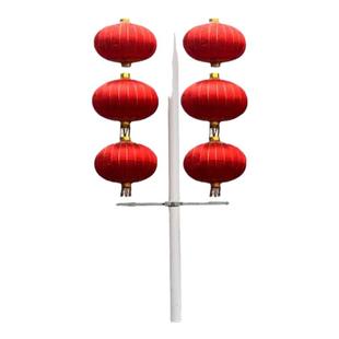 架子定做电杆灯笼路灯杆灯笼大红灯笼节日装饰灯笼广告灯笼定制