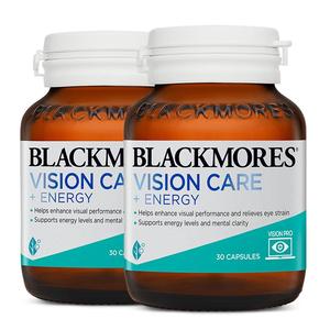 BLACKMORES澳佳宝多效护眼焕能叶黄素胶囊30片*2瓶