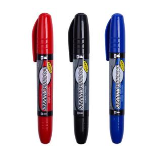 晨光双杰记号笔MG2110海报笔POP广告笔油性笔CD光盘笔勾勒笔物流记号笔防水不易掉色大头笔快递物流用笔